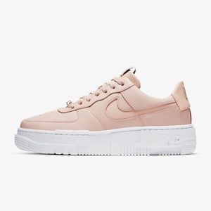 Nike Air Force 1 pixel light pink
